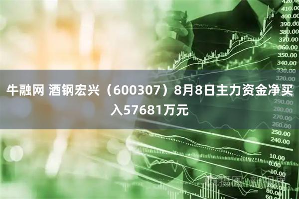 牛融网 酒钢宏兴(600307)8月8日主力资金净买入57681万元